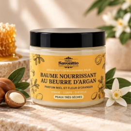 Maitre Savonitto - Bodybalsem met Biologische Arganboter 160 gram.