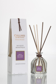 Collines de Provence - Geurstokjes Huisparfum Musk  Berry  Geur - 100 ml.