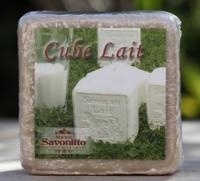Maitre Savonitto - Blok zeep met decoratie (melk)
