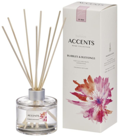 Bolsius Accents Reed Diffuser Bubbles & Blessings 100 ml.