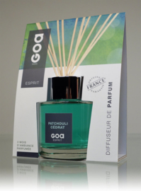 GOA - Esprit - Patchouli Cedrat - Huisparfum - Geurstokjes -  Geurverspreider - 200 ml
