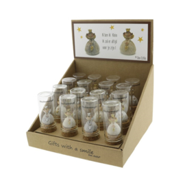Kleine Beschermengel in een Stolp - Cadeau Idee Kerst  - Sint
