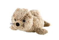 Warmies - Magnetron Mini Knuffel  Zeehond  Beige  Lavendel  Geur