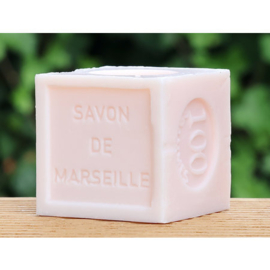 Lumière de Provence - Marseille  Zeep  Mini  Blokje   Roze  Rozen Geur - 100 gram
