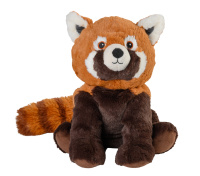 Warmies - Knuffel Rode Panda Magnetronknuffel   Lavendel Geur