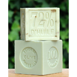 Lumière de Provence - Marseille  Groen Mini Blokje  Olijven Geur - 100 gram