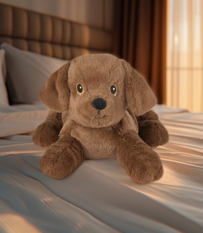 Warmies - Knuffel Labrador Puppy Magnetronknuffel  Lavendel geur