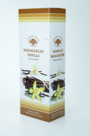 Green Tree - Madagascan  Vanilla  Zachte  Vanille  Geur  Wierookstokjes 20 stuks