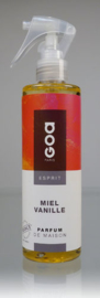 Goa Esprit Huisparfum Verstuiver - Miel  - Vanille - Honing - Vanille - Geur - 250 ml.