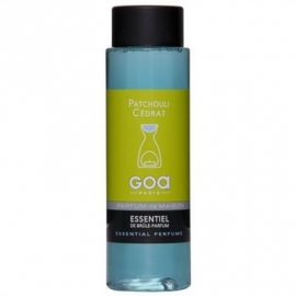 GOA - Geurolie Patchouli Cedrat voor Geurbrander - Huisparfum - 250 ml.