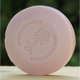 La Savonnerie de Nyons -  Rozen - Zeep - Rond- Blikje - Geur - 100% Natuurlijk - 100 gram.