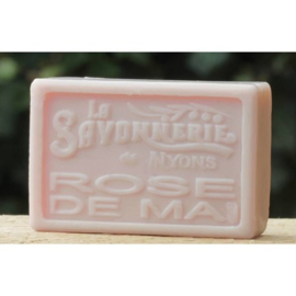 La Savonnerie de Nyons - Marseille  Zeep  Rozen  Rose de Mai Geur  Roze - 100 gram.