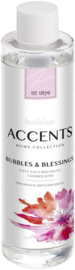 Bolsius Accents Reed Diffuser Bubbles & Blessings navulling 200 ml.
