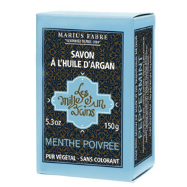 Marius Fabre -1001 Bains - Zeep  Mint  Pepermunt  Geur  in een  Doosje -  150 gram.