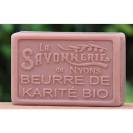 La Savonnerie de Nyons -  Marseille Zeep Bio Beurre de Karité  Zoete Geur - 100 gram.