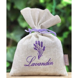 Lavendelzak  Lavande  - Groot - Handgemaakt - Bosje Lavendel - 50 gram.