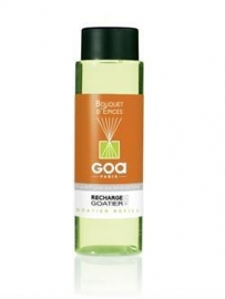 GOA - Navulling  Huisparfum  Bouquet d’Epices geur - Inclusief Geurstokjes -250 ml