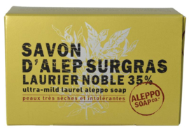Aleppo Soap Co - Aleppo - Zeep - 35% Laurier - Doosje  - Syrie - 150 gram