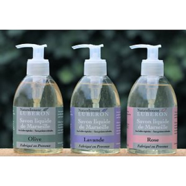 Natur Aroma - Vloeibare  Marseille  Zeep  Lavendel Geur  100% Natuurlijk - 300 ml.