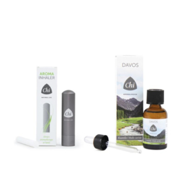 Chi - Aroma Inhaler - Davos Kuurolie 10 ml - Verkoudheid - Eucalyptus