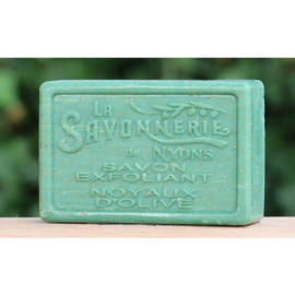 La Savonnerie de Nyons - Scrubzeep  Olijven Olijfboomblaadjes Geur - 100 gram.