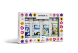 Horomia - Geschenkset 2 - Wasparfum  Proefpakket Diverse Geuren - 4 x 50 ml.