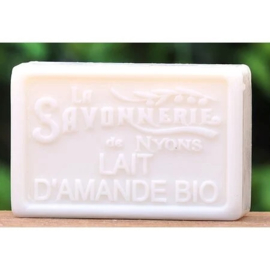 La Savonnerie de Nyons -  Marseille Zeep Biologische Amandel Geur - 100 gram.