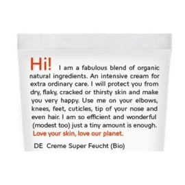 True Organic -  All You Need is Me - Multi Creme - 100% Natuurlijk - 50 ml.