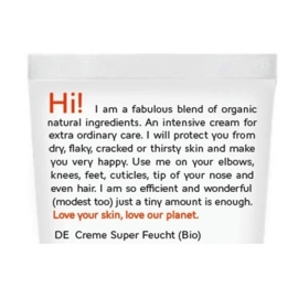 True Organic - All You Need is Me  Multi Creme - 100% Natuurlijk - 15 ml.
