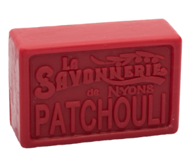 La Savonnerie de Nyons - Marseille Zeep - 100 % Natuurlijk - Patchouli  Geur - 100 gram.