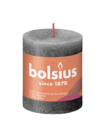 Bolsius Stomp Rustiek Stormy Grey 80/68