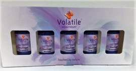 Volatile - Cadeau Set - Douchegel - Morgenfris - Ontspanning - Mini - 5 x 30 ml.