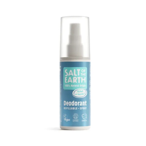 Salt of the Earth Natural Deodorant Spray Ocean & Coconut - 100 ml.