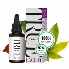 True Organic  - Face It   Gezicht  Biologisch  Serum  100% Natuurlijk - 30 ml.