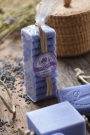 Maitre Savonitto - Set  10 Scrub Marseille Gastenzeepjes - Lavendel Geur - Lila