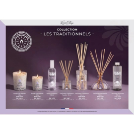 Les Lumieres du Temps - Huisparfum Luxe Duo Lavendel en Vanille Tonka Geur - 100 ml.