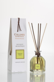 Collines de Provence - Geurstokjes - Verbena - Verveine - Huisparfum - 100 ml.