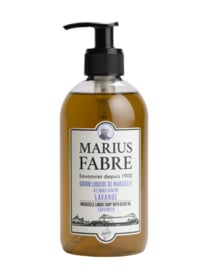 Marius Fabre - Vloeibare Zeep Lavendel Geur met  Pomp - 100% Natuurlijk - 400 ml.