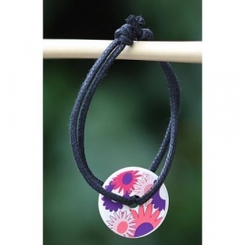 Les Parfumables - Armband - Parfumvrij - Rond - Rode - Roze  - Bloemen - Doosje