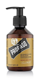 Proraso - Baard shampoo Wood & Spices 200 ml.