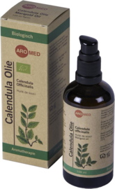 Aromed - Biologische Calendula Olie - Wondhelend voor de  Ruwe Droge Huid - 100 ml.