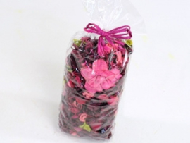 Potpourri  Rood ongeparfumeerd 100 gram