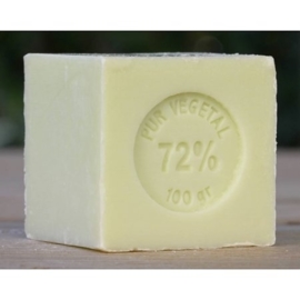 Lumière de Provence - Marseille Zeep  Mini  Blokje   Verveine  IJzerkruid  Frisse Citroenachtige Geur - 100 gram