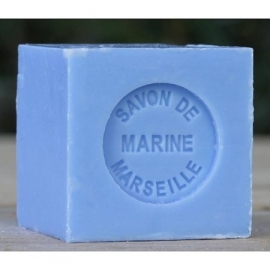 Lumière de Provence - Marseille - Zeep - Mini - Blokje - Marine  - Blauw -100 gram