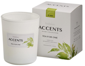 Bolsius - Accents - Geurkaars - Tea For One - Groene Thee - Bergamot