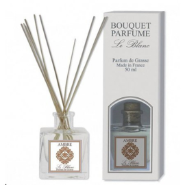 Le Blanc - Geurstokjes - Amber - Ambre - Geur - Huisparfum - Cadeau - Doos -100 ml.