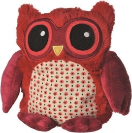 Warmies warmteknuffel POP! Uil rood (magnetronknuffel)