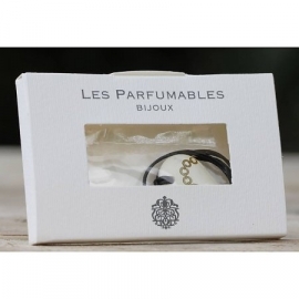 Les Parfumables - Ketting - Parfumvrij - Hart - Wit - Goud - Doosje - Schakels