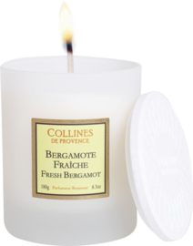 Collines de Provence - Geurkaars Bergamot 180 gram.
