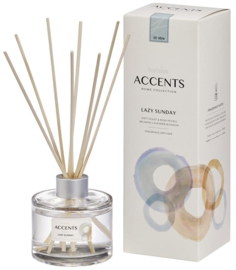 Bolsius - Accents -  Lazy Sunday - Luie Zondag - Huisparfum - Lavendel - Geur - 100 ml.